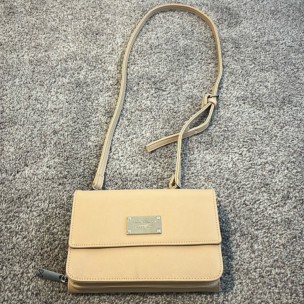 Coco + Carmen Beige Crossbody/Wallet Combo